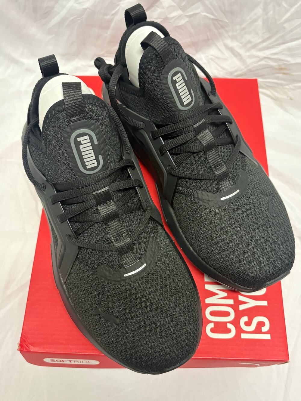 Women’s Puma Softride Enzo 5 Black size 7 new with box
